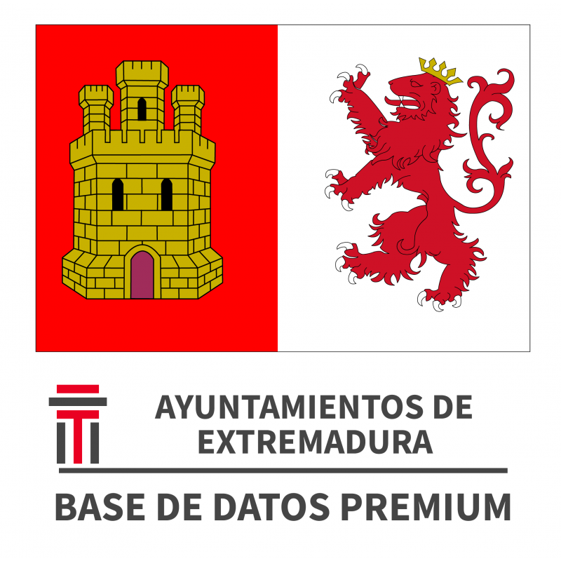 Base de Datos de Ayuntamientos de Extremadura Premium